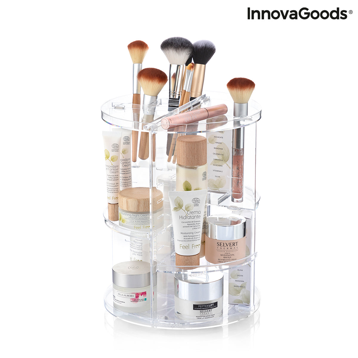 Rotating Make-up Organiser