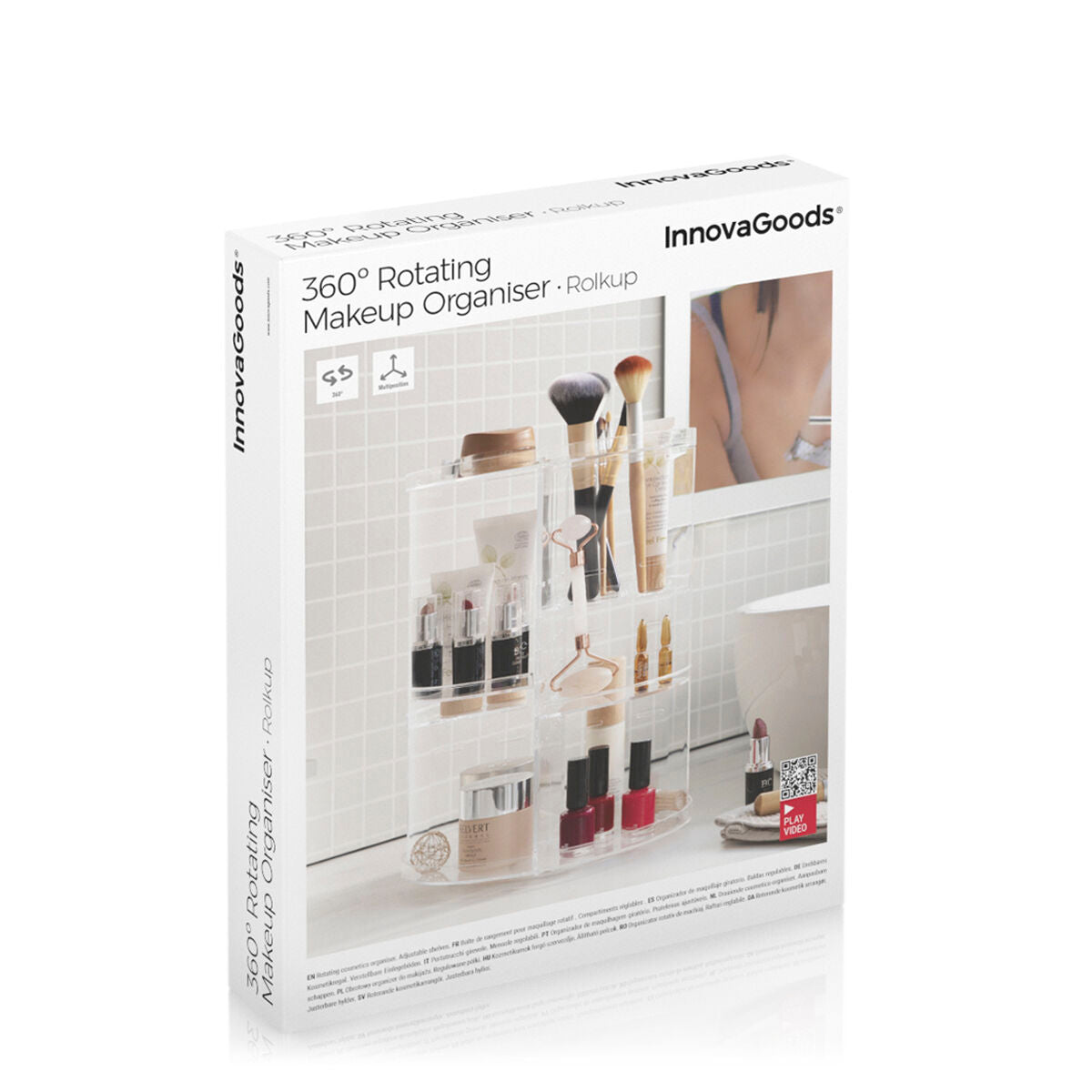 Rotating Make-up Organiser